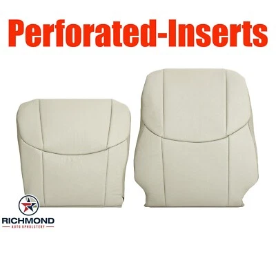 Cubiertas de asiento de cuero tostadas para Toyota Avalon 2011 - parte inferior del lado del conductor y respaldo inclinado Foto 1 de 4