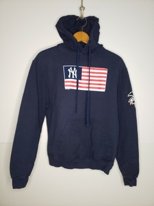 ny yankees full zip moletom com capuz