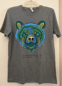 1 Corinthians 13:7 Colorful Bear T-shirt Men’s Size M “Love Bears All Things” - Picture 1 of 4