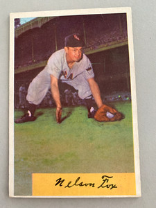 1954 Bowmwn Nelson (Nellie) Fox