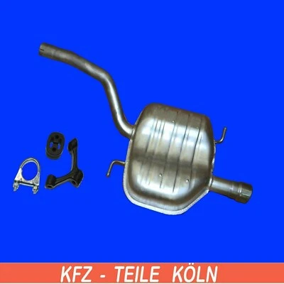 VW PASSAT B6 (3C2) / (3C5) 1.4 TSI SILENCIEUX D'ÉCHAPPEMENT + Kit De Montage - Photo 1/3