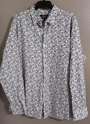 New-MEN’S MARC ANTHONY LONG SLEEVE/BUTTON DOWN SLIM FIT DRESS SHIRT.SZ XXL - Image 1 of 4