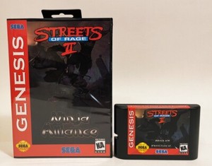 Streets of Rage 2 Ninja Alliance Sega Genesis/Mega Drive