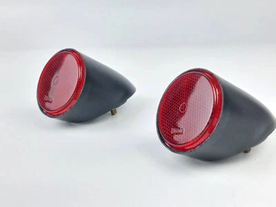 Lámpara reflectora trasera apta para Toyota Land Cruiser 1974-1980 FJ40 FJ45 BJ40 A par Foto 1 de 4