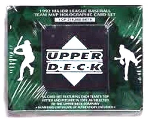1992 MLB TEAM HOLOGRAPHIC CARD SET LIMITED TO 216K SET MADE-BRAND NEW FACTORY  - Picture 1 of 1