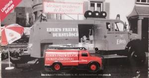 Eder & Heyland´s Brauerei Werbetruck --Magirus--, Durstlöschzug - Bild 1 von 1
