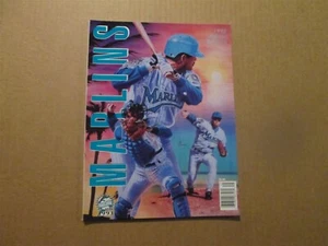 MLB Florida Marlins Vintage 1993 Inaugural Year Team Logo Baseball Program - Picture 1 of 4