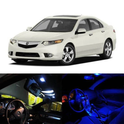 7 x LED Full Interior Lights Package For 2009-2014 Acura TSX Euro-R Honda Accord - Изображение 1 из 4