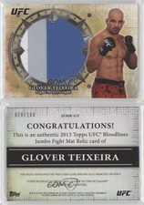 2013 Topps UFC Bloodlines Jumbo Fight Mat Relic /108 Glover Teixeira #JFMR-GT