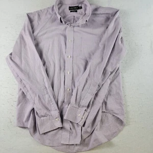 CAMICIA UOMO LAUREN RALPH LAUREN CON BOTTONI TAGLIA 17,5 MULTICOLORE COTONE A QUADRI - Foto 1 di 6