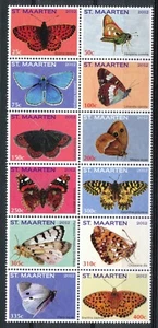 SINT MAARTEN 2012 - VLINDERSERIE IN BLOK VAN 12 - POSTFRIS - Imagen 1 de 1