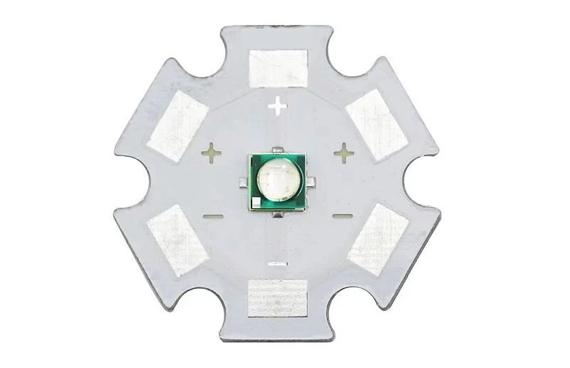 Hi-Power LED 3W Cree 3535 cyan  490nm - 495nm - Bild 1 von 2