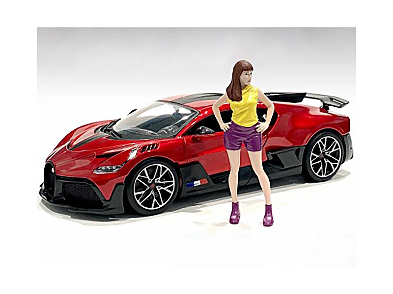 "Girls Night Out" Cara Figurine for 1/24 Scale Models by American Diorama CARZ - Image 1 of 1