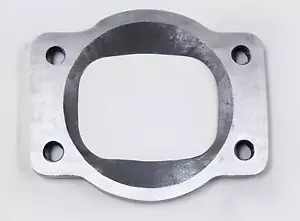 OBX Stainless Steel Transitional Flange For T3 to 3" 4 Bolt Treaded - Picture 1 of 3