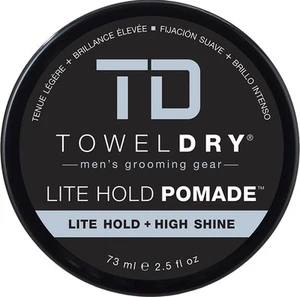 TOWELDRY Grooming Gear Lite Hold Pomade Lite Hold + High Shine 73 mL / 2.5 oz - Picture 1 of 2
