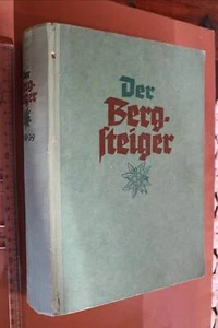altes Buch - Der Bergsteiger 1939  9. Jahrgang  - Picture 1 of 10