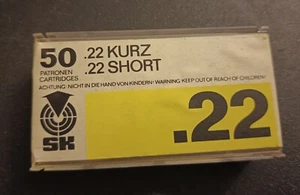Vintage seltene 80er Jahre Schönebeck DDR DDR leere Munitionskiste 22 kurz - Bild 1 von 3