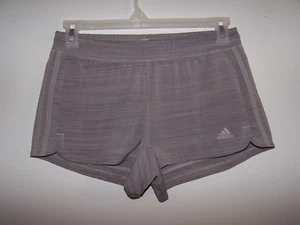 Adidas AEROREADY Light Gray Running/Activewear Shorts - Women's M - Picture 1 of 2
