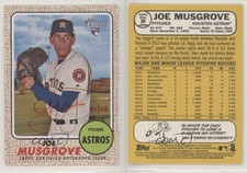 2017 Topps Heritage Real One Red Ink /68 Joe Musgrove #ROA-JM Rookie Auto RC