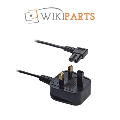 1M UK Power Cable 2Pin Works with PS3 Slim/Sky receiver/Camera Charger New - Image 1 of 3