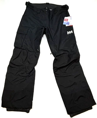 NWT Helly Hansen Women XL Helly Tech Professional Redwood Shell Snow Pants Black - Image 1 of 4