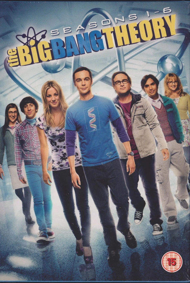 The Big Bang Theory Staffeln 1 2 3 4 5 6, 1-6, 19 DVD Box, NEU & OVP - Bild 1 von 1