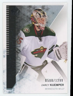2013-14 SP AUTHENTIC Darcy Kuemper FUTURE WATCH RC ROOKIE /999 - Image 1 of 2
