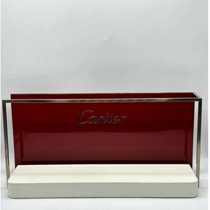 CARTIER Vitrinenregal Gold Rot - Bild 1 von 6