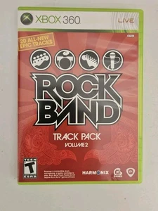 Rockband Track Pack Volume II Xbox 360 Complete - Picture 1 of 3