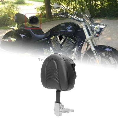 Respaldo ajustable enchufable para conductor apto para Victory Cross Country Tour Hard-Ball Foto 1 de 4