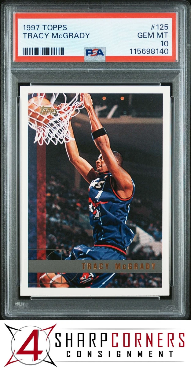 Tracy McGrady Basketball PSA Trading Cards & Accessories for sale