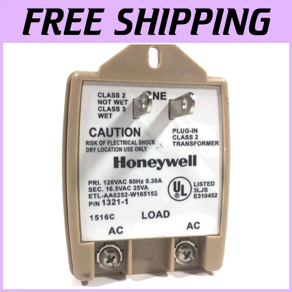 16.5VAC 25VA Plug-In Power Transformer - Image 1 of 2