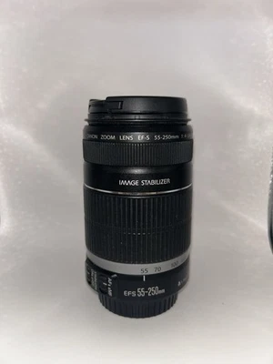 Canon EF-S 55-250mm f/4-5.6 IS STM Lens – Excellent Condition, with Caps - Image 1 of 4
