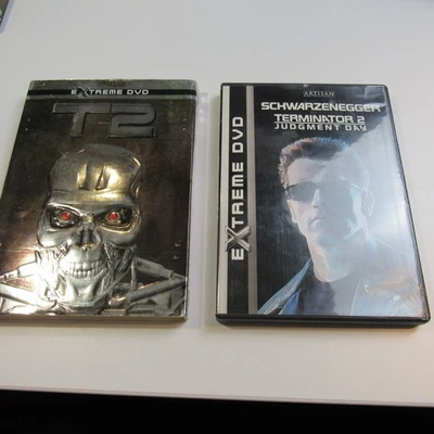 Terminator 2 Judgment Day EXTREME DVD Set Schwarzenegger Metal Case - Image 1 of 4