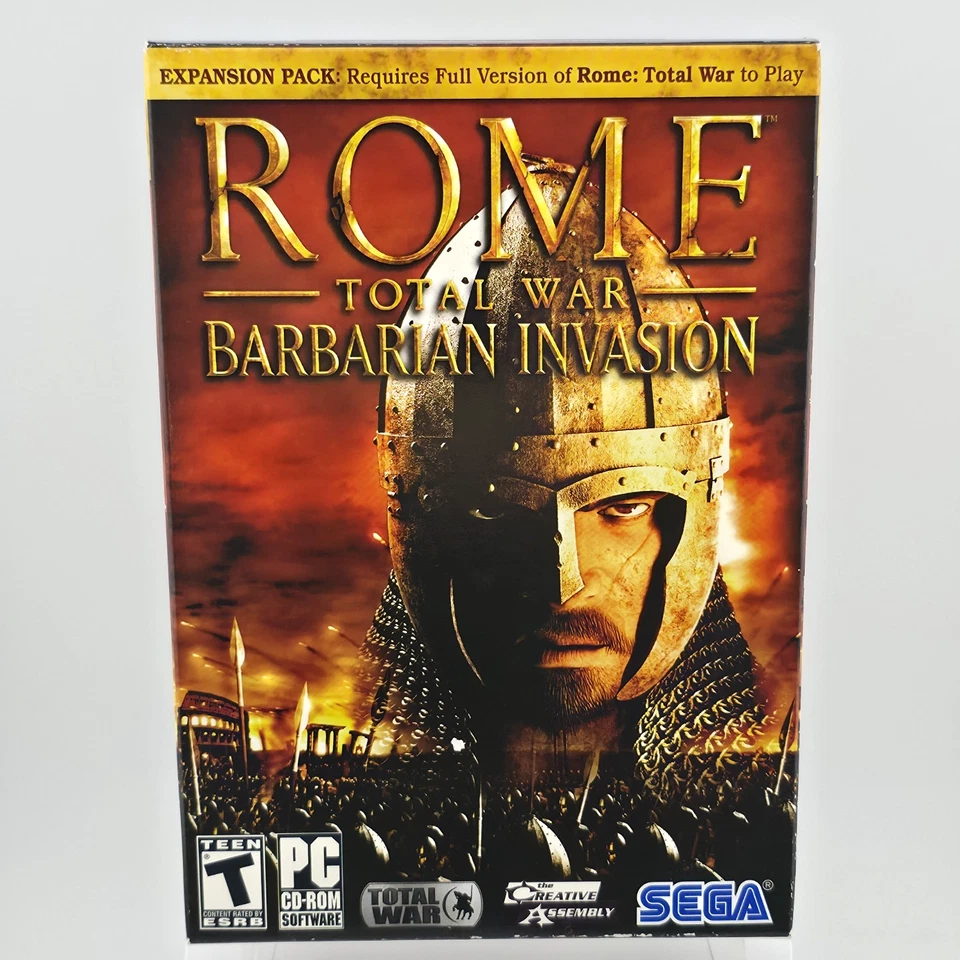 Rome: Total War - Barbarian Invasion, 2004, Small Box, New & Sealed - Image 1 of 4