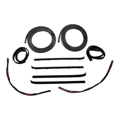 Door And Window Run Channel Sweep Felt Seal Kit for 73-80 GMC Chevy Pickup Truck - Image 1 of 2