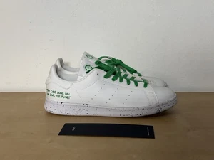Sneakers Adidas Stan Smith Clean Classics Collection bianco verde FU9609 uomo taglia 9 - Foto 1 di 8