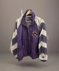 Pro Player Jacke Toronto Raptors 🦖 Size L NBA 🏀 Vintage Starter JACKET 90s - Bild 1 von 15