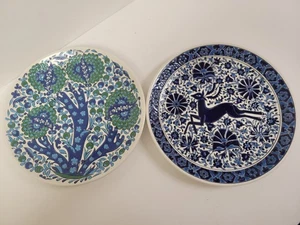 Vintage Nassos Rodos-Hellas Textured Display Plate Set - Picture 1 of 9