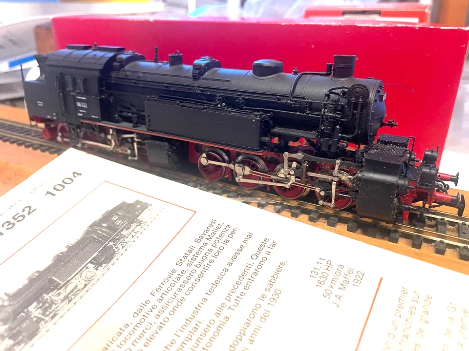 RIVAROSSI für MÄRKLIN HO Dampflok BR 96 022 DRG nr. 1004 in OVP - neuwertig - - Bild 1 von 1