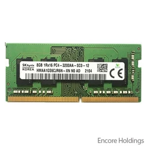 Modulo di memoria Hynix 8 GB - DDR4 - 3200 MHz - 1Rx16 - SODIMM - HMAA1GS6CJR6N-XN - Foto 1 di 1