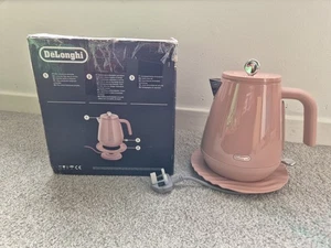 Hervidor de agua jarra De'Longhi KBY3001.PK función de ebullición rápida Eclettica 1,7 L 3000 W rosa - Imagen 1 de 4