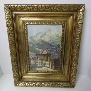 Óleo a bordo Hans Jemuller 1892 - 1972 enmarcado - Imagen 1 de 15