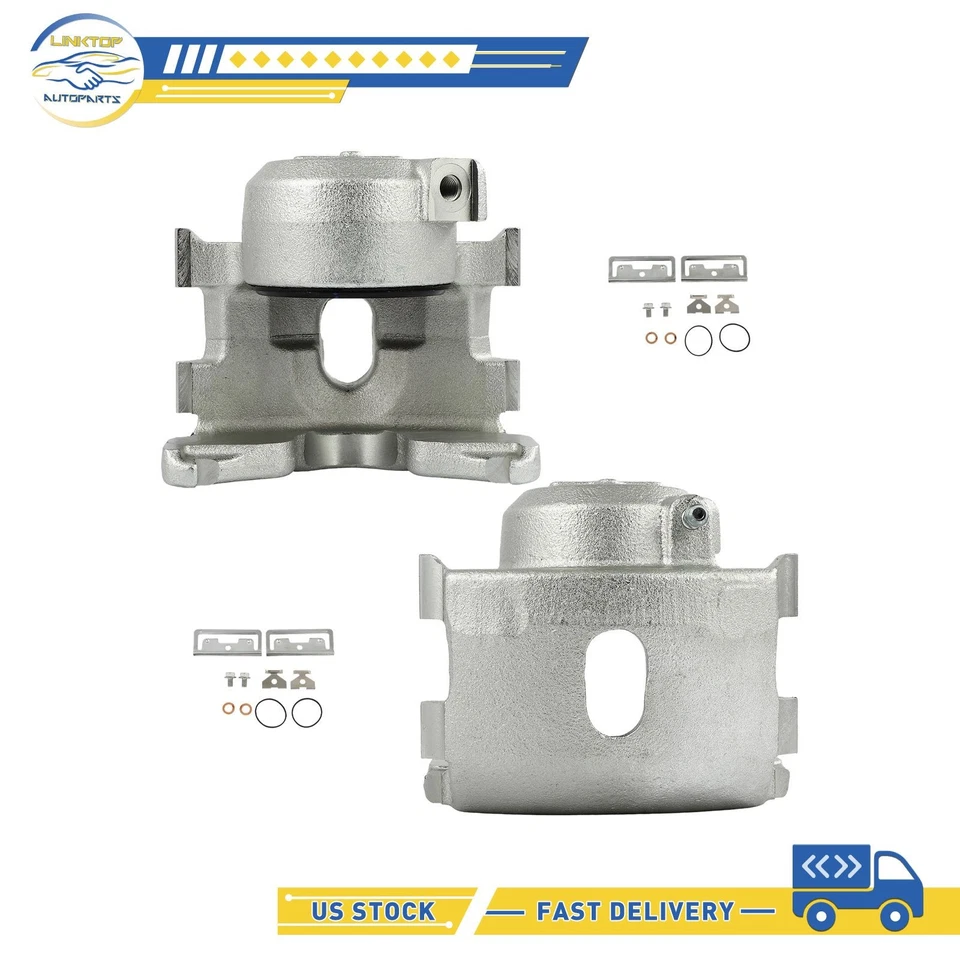 Par de pinzas de freno delanteras para Dodge B150/B250/D250/D350 Chrysler Town & Country Foto 1 de 4