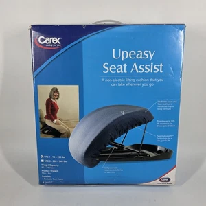 Cuscino di sollevamento non elettrico CAREX UpEasy Seat Assist 95 libbre a 220 libbre NUOVO - Foto 1 di 3