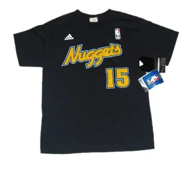 Carmelo Anthony Kids Youth Denver Nuggets Adidas Two Side T-Shirt sz. Small New - Image 1 of 3