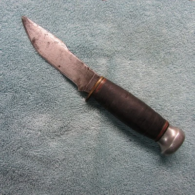 Canicas Gladstone Mich. EE. UU. Artesanía en madera/mango de cuero Foto 1 de 4