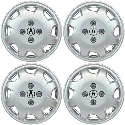 👀 ДЛЯ 1986-1997 Acura Integra 14 «SNAP ON колпаки колес крышки 124-14с логотип набор - Изображение 1 из 4