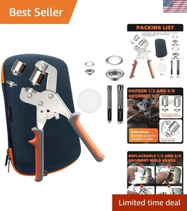 Heavy-Duty Grommet Kit with Bag - Picture 1 of 8