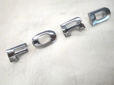 1978 1979 1978 1979  FORD BRONCO HOOD LETTERS CHROME   NEW* - Image 1 of 4